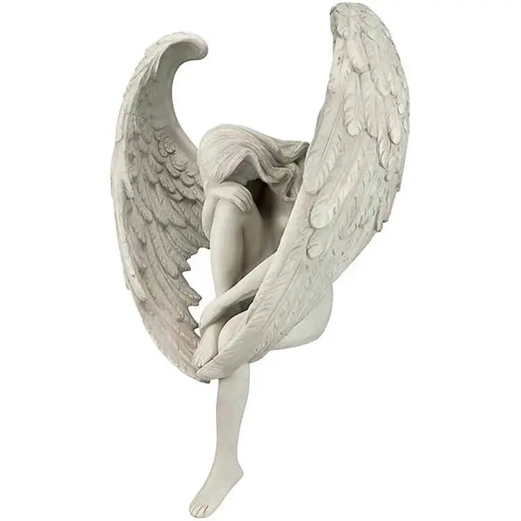 Redemption Angel Statue Ornaments Creative Sculpture Decoration Remembrance and Redemption Figurines Religious Garden Home Decor beldemo5-toys2