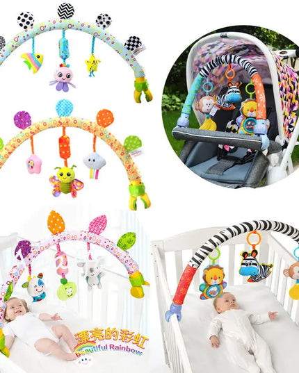 Baby Musical Mobile Toys for Bed Stroller Plush Baby Rattles Toys for Baby Toys 0-12 Months Infant beldemo5-toys2