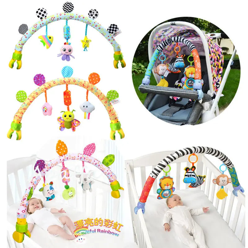 Baby Musical Mobile Toys for Bed Stroller Plush Baby Rattles Toys for Baby Toys 0-12 Months Infant beldemo5-toys2