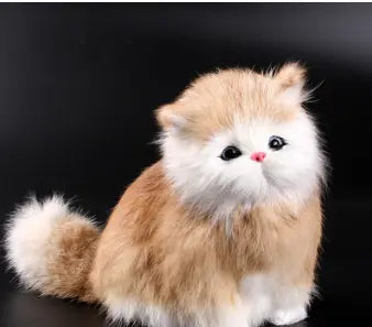 Simulation Animal Model Cat Plush Children's Toy Toy Doll beldemo5-toys2