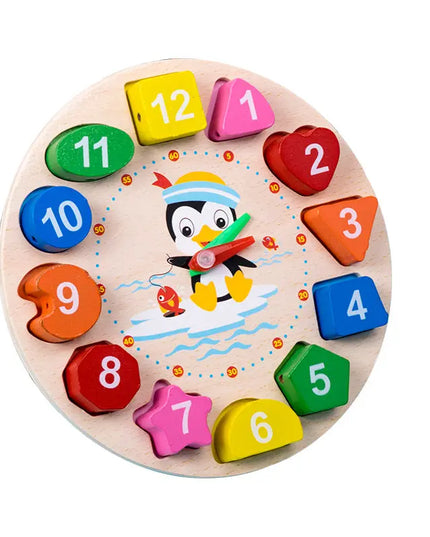 Wooden Toys Rattles Educational Toy Rainbow Blocks Montessori Baby Colorful Kids Music beldemo5-toys2