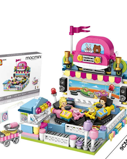LOZ Building Blocks Mini Small Particle Building Blocks Children Educational Toys Diy Playground Ferris Wheel Inserting Building Blocks beldemo5-toys2