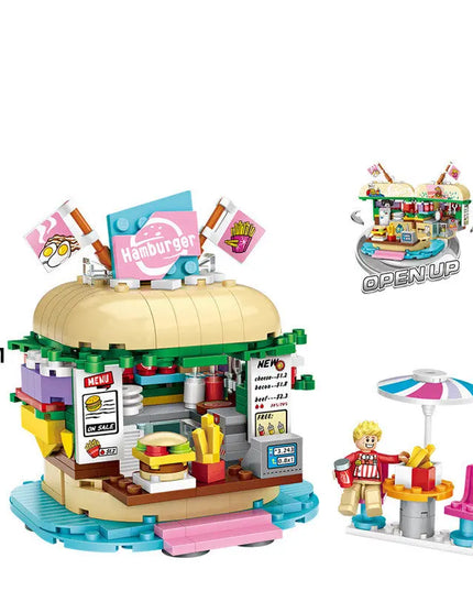 LOZ Building Blocks Mini Small Particle Building Blocks Children Educational Toys Diy Playground Ferris Wheel Inserting Building Blocks beldemo5-toys2