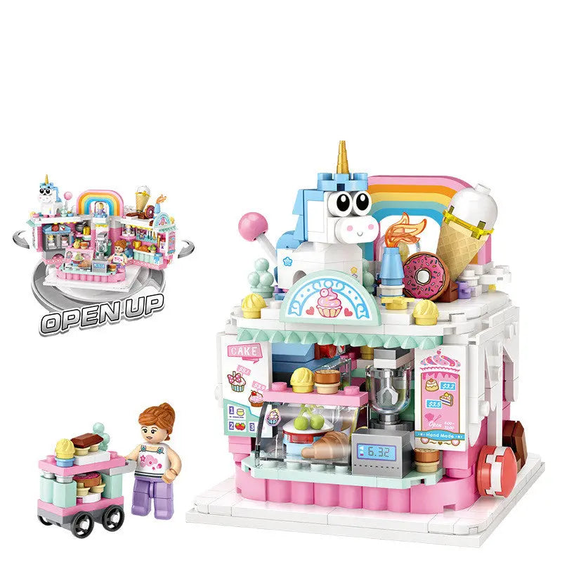 LOZ Building Blocks Mini Small Particle Building Blocks Children Educational Toys Diy Playground Ferris Wheel Inserting Building Blocks beldemo5-toys2