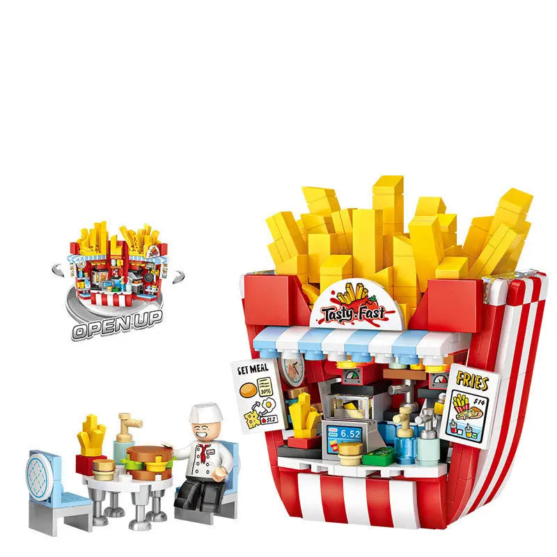 LOZ Building Blocks Mini Small Particle Building Blocks Children Educational Toys Diy Playground Ferris Wheel Inserting Building Blocks beldemo5-toys2