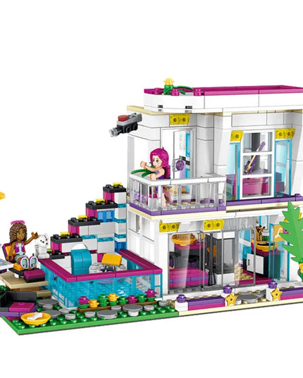 Building Blocks Big Singer Liwei Home House beldemo5-toys2
