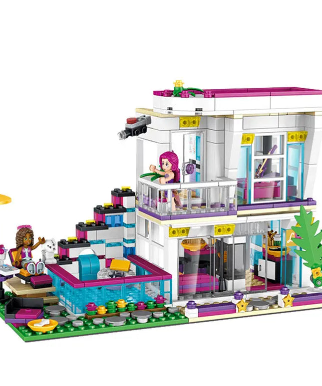 Building Blocks Big Singer Liwei Home House beldemo5-toys2