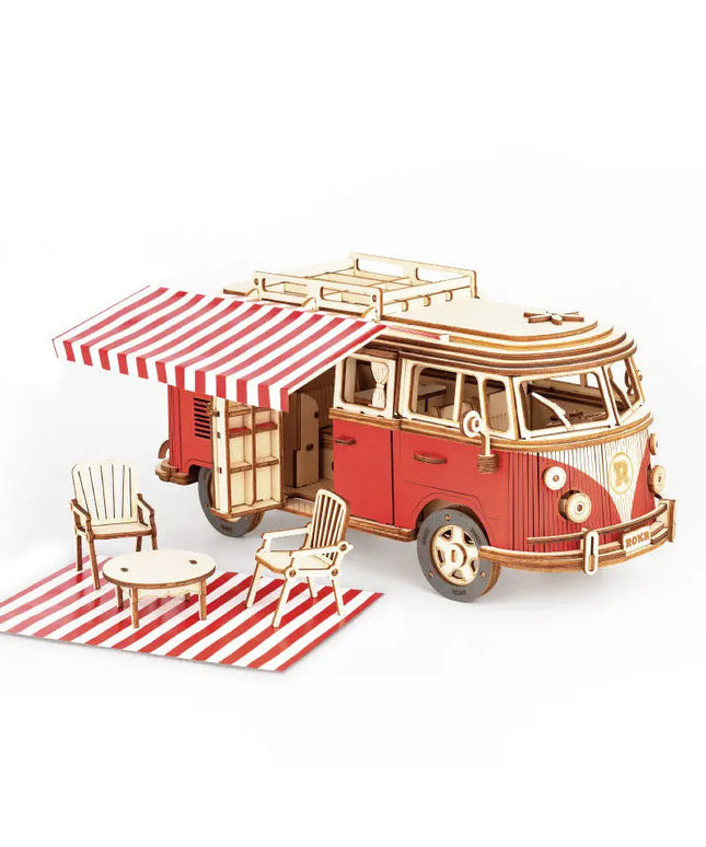 Three-dimensional Mechanical Transmission Model Camper beldemo5-toys2