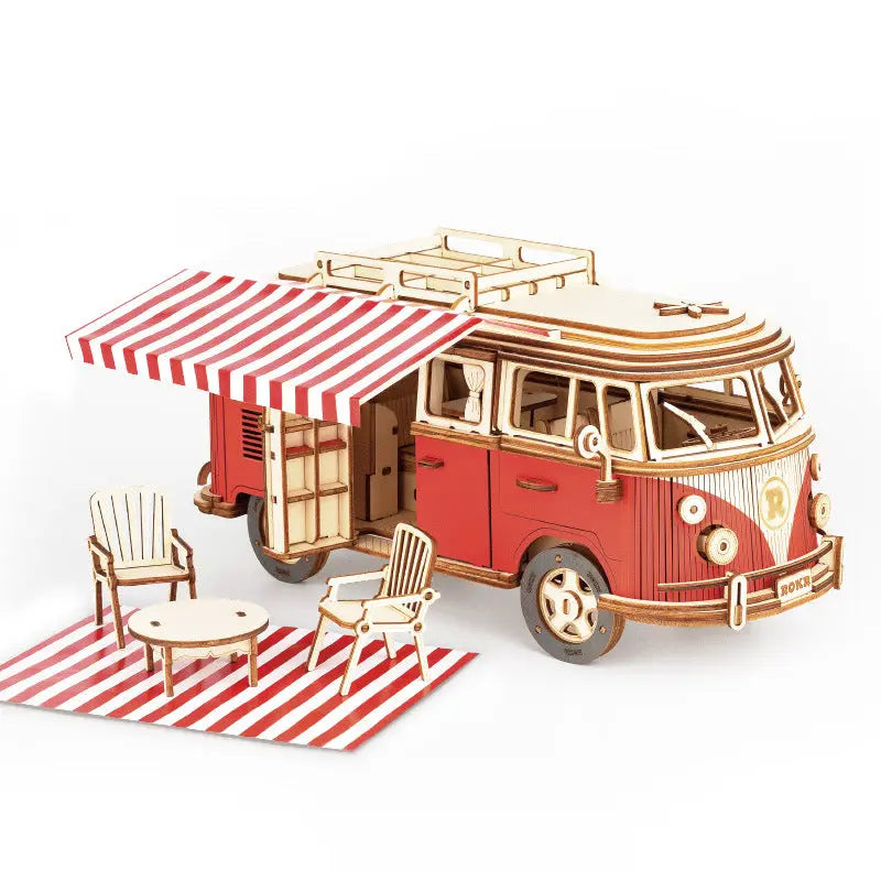 Three-dimensional Mechanical Transmission Model Camper beldemo5-toys2