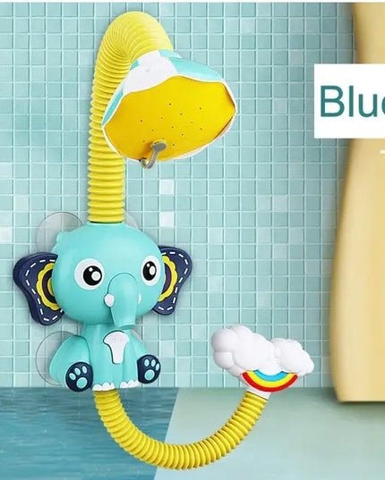 Bath Toys Baby Water Game Elephant Model Faucet Shower Electric Water Spray Toy For Kids Swimming Bathroom Baby Toys beldemo5-toys2