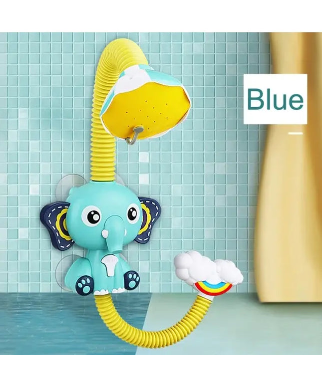 Bath Toys Baby Water Game Elephant Model Faucet Shower Electric Water Spray Toy For Kids Swimming Bathroom Baby Toys beldemo5-toys2