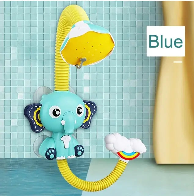 Bath Toys Baby Water Game Elephant Model Faucet Shower Electric Water Spray Toy For Kids Swimming Bathroom Baby Toys beldemo5-toys2