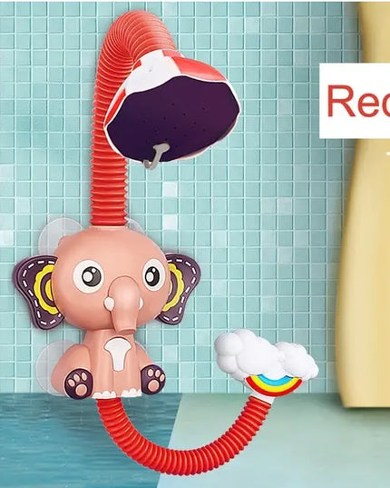 Bath Toys Baby Water Game Elephant Model Faucet Shower Electric Water Spray Toy For Kids Swimming Bathroom Baby Toys beldemo5-toys2