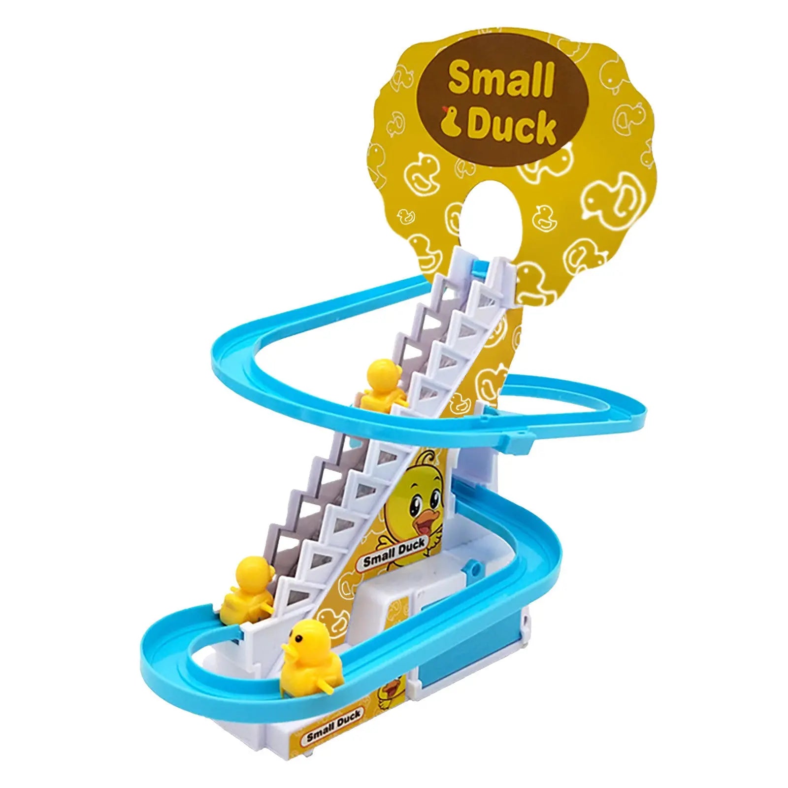 Little Duck Climbing Stairs Toy  Little Penguin Automatic Ladder Light beldemo5-toys2