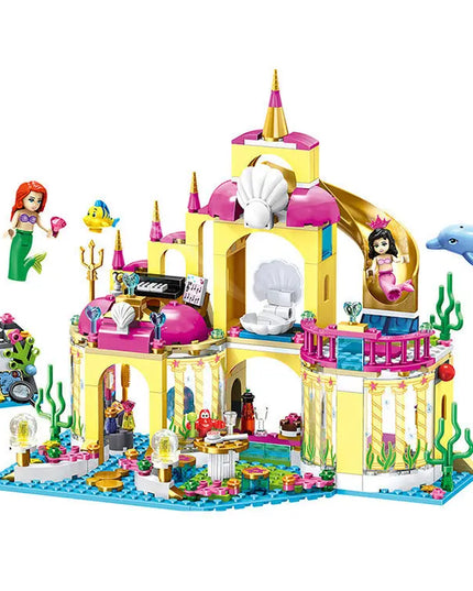 Mermaid Underwater Palace, The Same Building Block Toy beldemo5-toys2