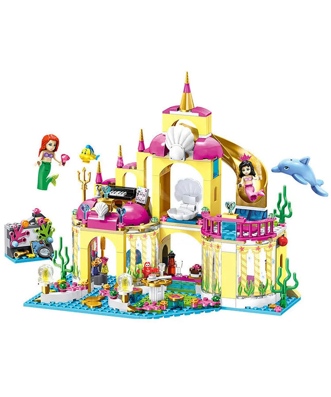Mermaid Underwater Palace, The Same Building Block Toy beldemo5-toys2
