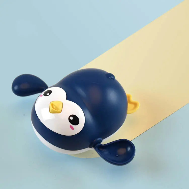 Baby Bath Toy Kawaii Swimming Penguin Bath Pool Toy Cute Wind Up Little Penguin Bath Toys Set Baby Montessori Educational Toys beldemo5-toys2