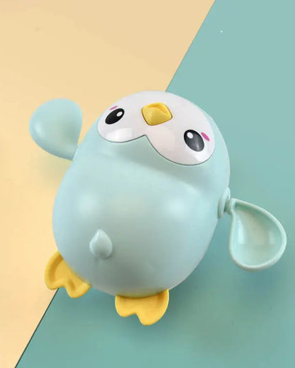 Baby Bath Toy Kawaii Swimming Penguin Bath Pool Toy Cute Wind Up Little Penguin Bath Toys Set Baby Montessori Educational Toys beldemo5-toys2