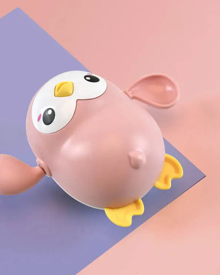 Baby Bath Toy Kawaii Swimming Penguin Bath Pool Toy Cute Wind Up Little Penguin Bath Toys Set Baby Montessori Educational Toys beldemo5-toys2
