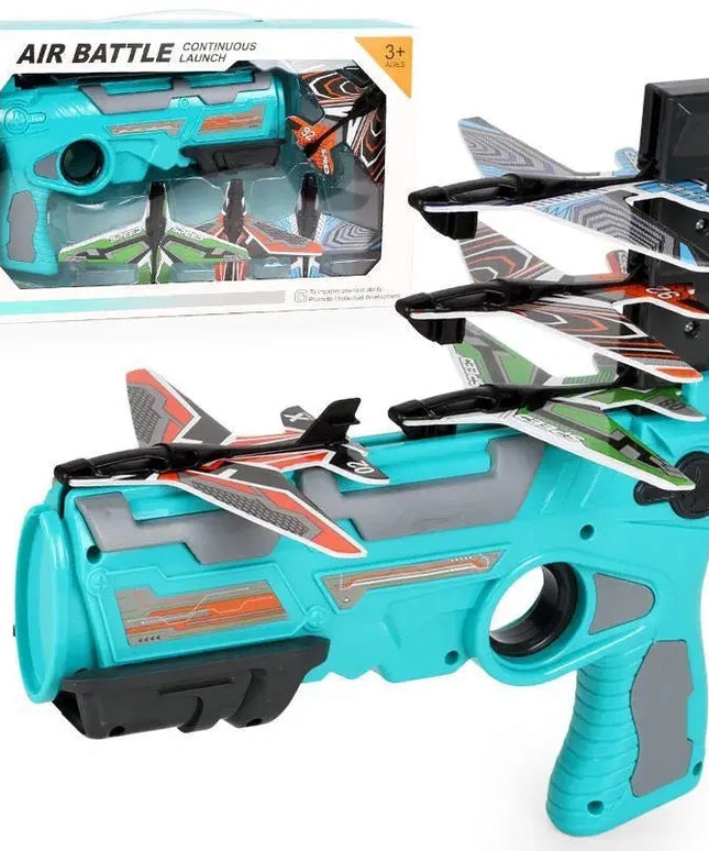Children's Outdoor Boy Toys Hand Throwing Spin Glider Model Launcher beldemo5-toys2