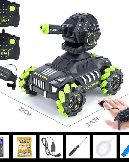 The Remote Control Tank Toy Car Can Be Charged By Launching Water Bombs beldemo5-toys2