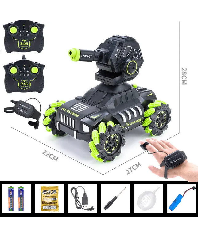 The Remote Control Tank Toy Car Can Be Charged By Launching Water Bombs beldemo5-toys2