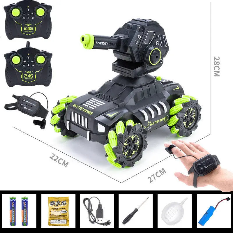 The Remote Control Tank Toy Car Can Be Charged By Launching Water Bombs beldemo5-toys2