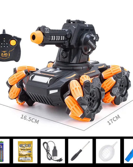 The Remote Control Tank Toy Car Can Be Charged By Launching Water Bombs beldemo5-toys2
