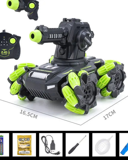 The Remote Control Tank Toy Car Can Be Charged By Launching Water Bombs beldemo5-toys2