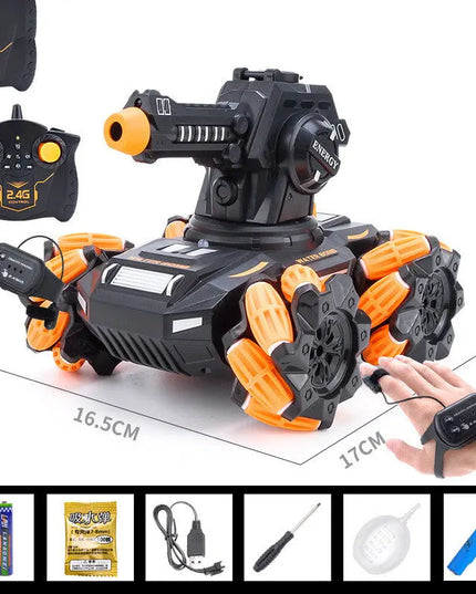 The Remote Control Tank Toy Car Can Be Charged By Launching Water Bombs beldemo5-toys2