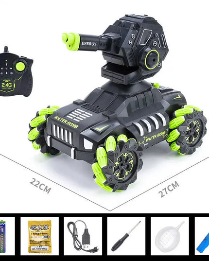 The Remote Control Tank Toy Car Can Be Charged By Launching Water Bombs beldemo5-toys2