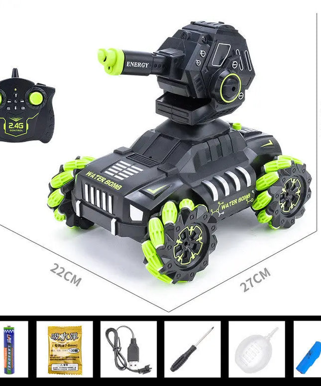 The Remote Control Tank Toy Car Can Be Charged By Launching Water Bombs beldemo5-toys2