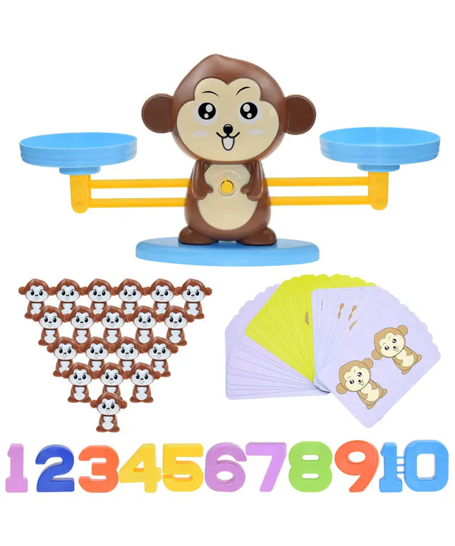 Monkey Balance Children Early Digital Addition and Subtraction Toys beldemo5-toys2