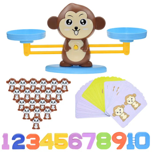 Monkey Balance Children Early Digital Addition and Subtraction Toys beldemo5-toys2