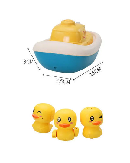 Baby Plastic Bathroom Toy Sprinkler Accessories Electric Duck Shower Ball For Bathtub beldemo5-toys2