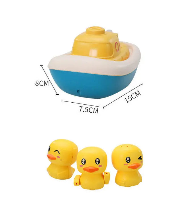 Baby Plastic Bathroom Toy Sprinkler Accessories Electric Duck Shower Ball For Bathtub beldemo5-toys2