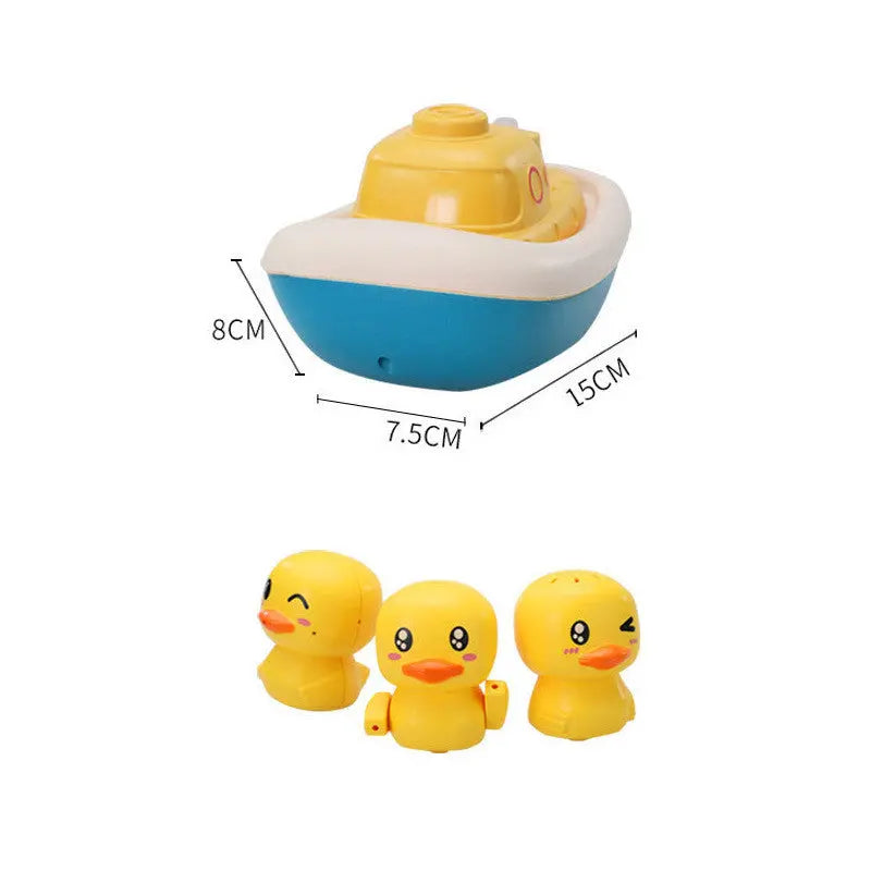 Baby Plastic Bathroom Toy Sprinkler Accessories Electric Duck Shower Ball For Bathtub beldemo5-toys2