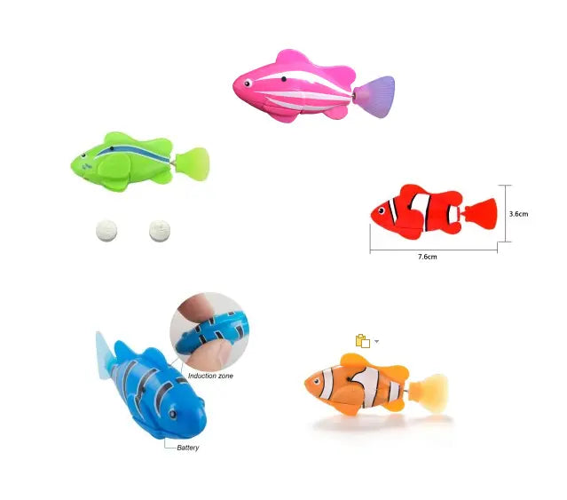 Swimming Electronic Pet Fish Kid Bath Toys beldemo5-toys2