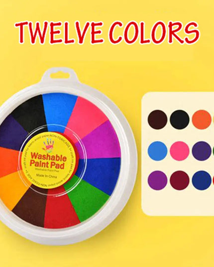 New Hot Selling Kindergarten Finger Print Mud Non-toxic Washable Pigment beldemo5-toys2