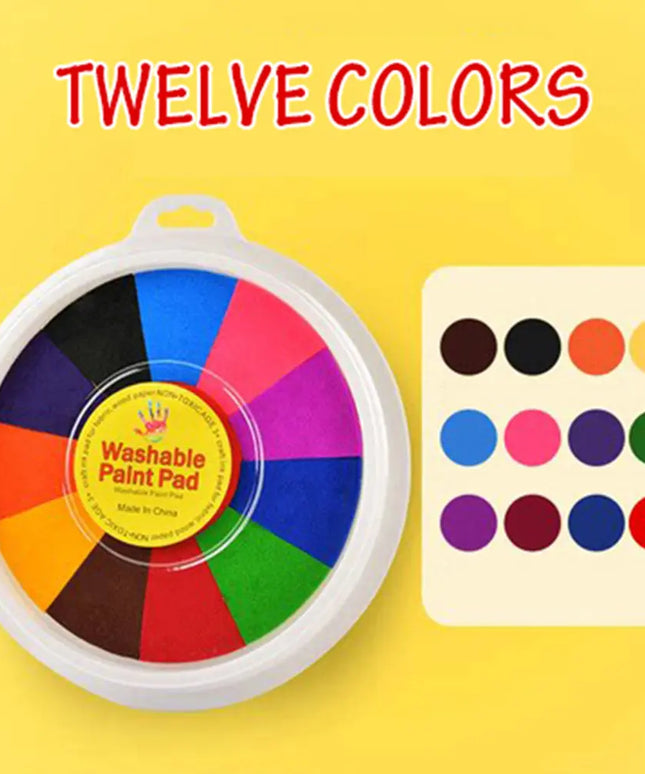 New Hot Selling Kindergarten Finger Print Mud Non-toxic Washable Pigment beldemo5-toys2