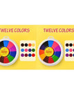 12 couleurs 2 pièces