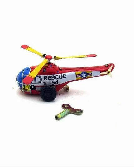 Small Helicopter Retro Toy Tin Toy beldemo5-toys2