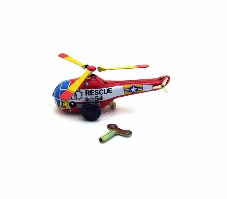Small Helicopter Retro Toy Tin Toy beldemo5-toys2
