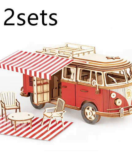 Three-dimensional Mechanical Transmission Model Camper beldemo5-toys2