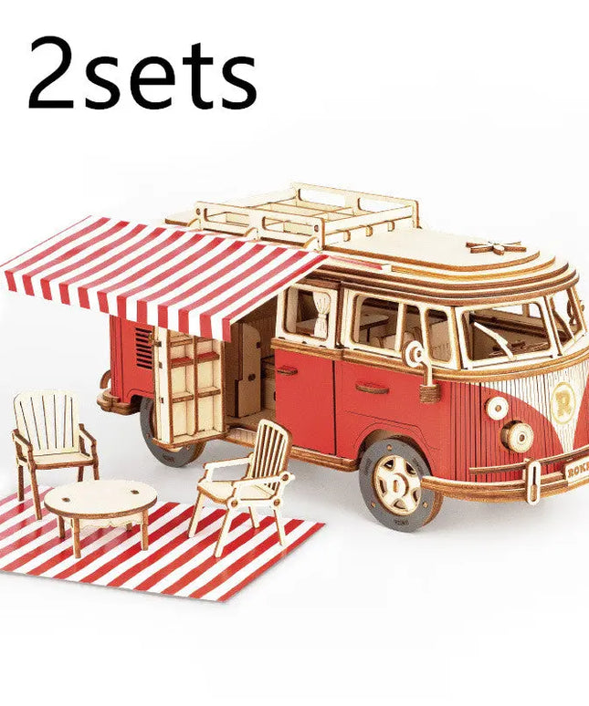 Three-dimensional Mechanical Transmission Model Camper beldemo5-toys2