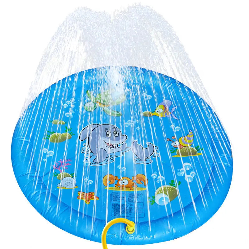 Non-Slip Splash Pad For Kids And Pet Dog Pool Summer Outdoor Water Toys Fun Backyard Fountain Play Mat beldemo5-toys2