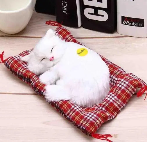 Cat Sleeping Doll With Meow Sound beldemo5-toys2