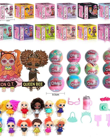 Cross-border hot-selling capsule girl doll doll children's toys beldemo5-toys2