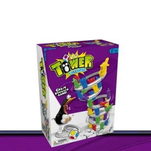 Penguin Tower Collapse Desktop Game Balance Toy Challenge Tower beldemo5-toys2