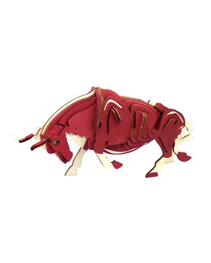 Rex Wooden 3D Puzzle Model Laser DIY Children's Puzzle Simulation Dinosaur Toys beldemo5-toys2